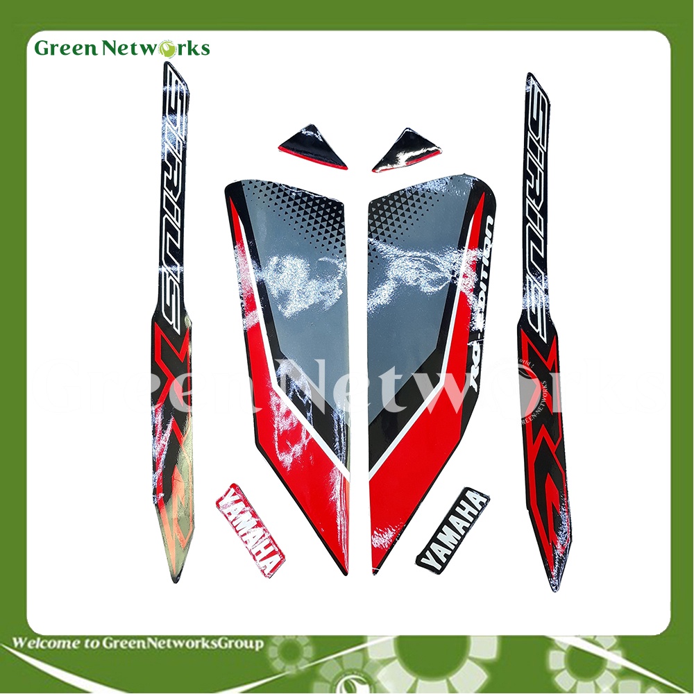 Bộ tem dán rời cho xe Sirius RC đời 2019 GreenNetworks