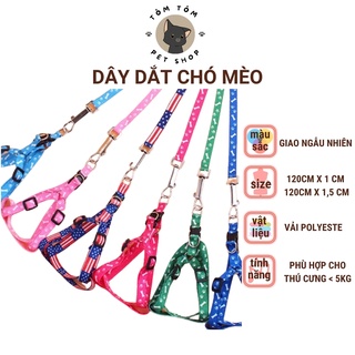 Xích chó, xích mèo, dây dắt chó, dây dắt mèo, phụ kiện dây dắt chó mèo