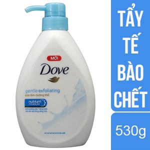 Sữa tắm dưỡng thể có hạt Dove Tẩy tế bào chết chai 530g