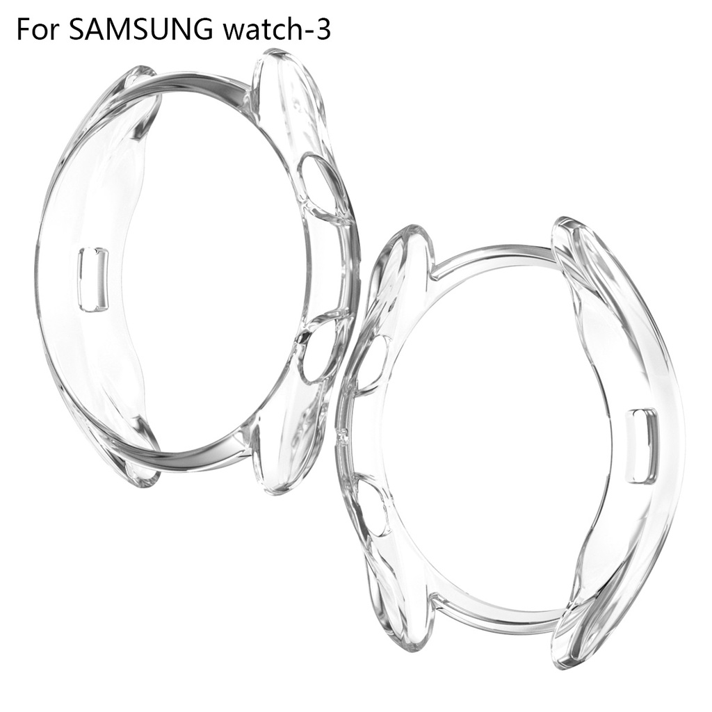 Ốp Bảo Vệ Màn Hình Đồng Hồ Thông Minh samsung galaxy watch 3 41mm 45mm Bằng TPU Mềm