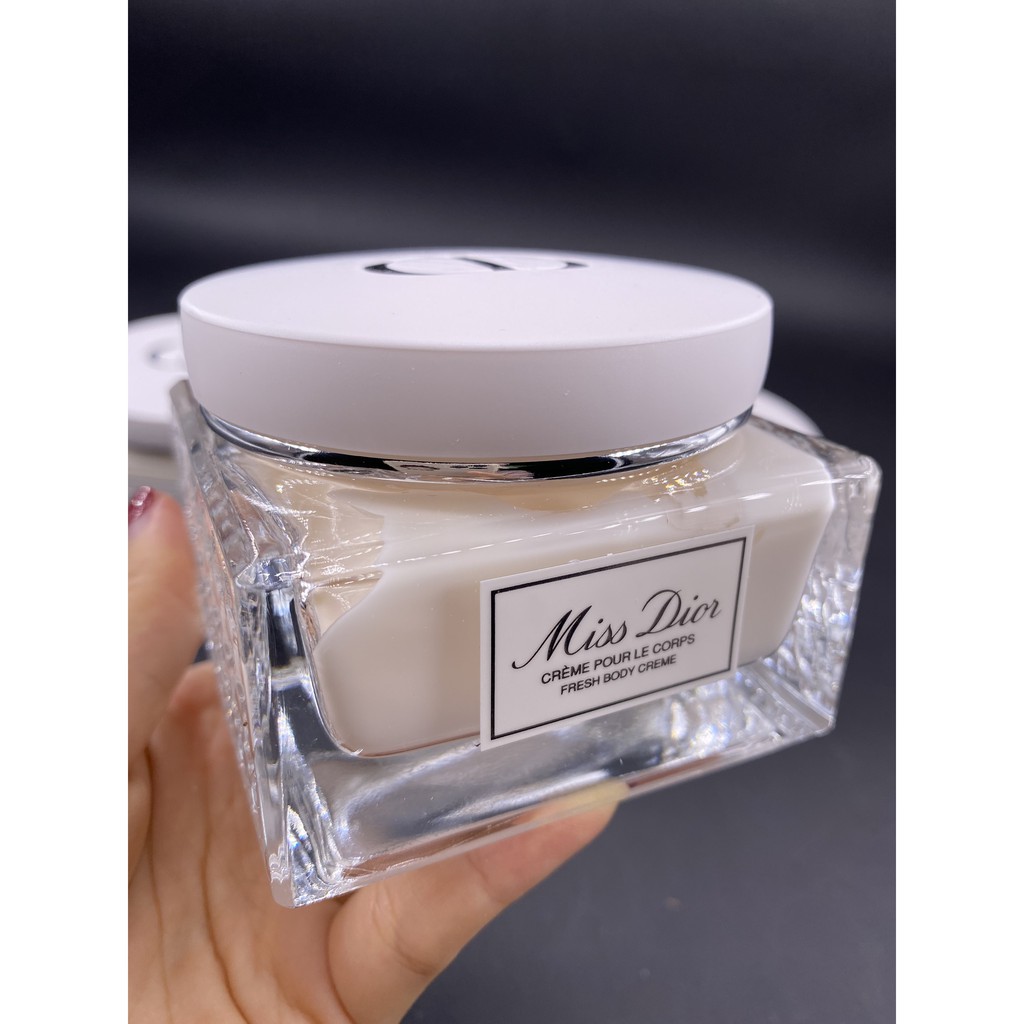 Sữa dưỡng thể Lotion Body Cream Miss Dior 150ml dòng Cao Cấp Hàng Tester hộp trắng