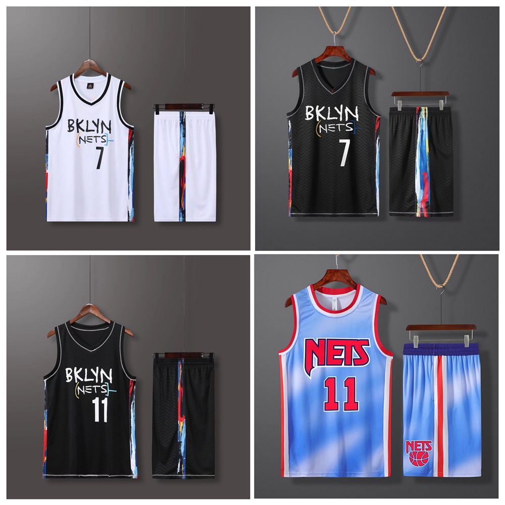 Bộ Đồng Phục Bóng Rổ Brooklyn Nets 2021 Phiên Bản Thành Phố Mùa Hè Cho Nam