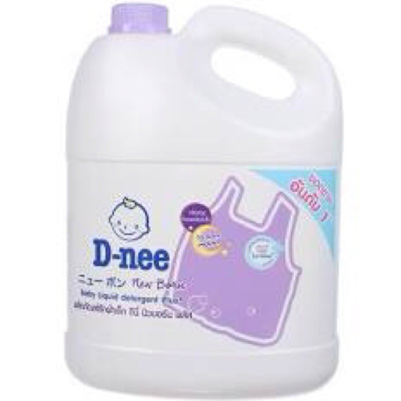 Nước Giặt Xả Quần Áo Em Bé Dnee Thái 3L