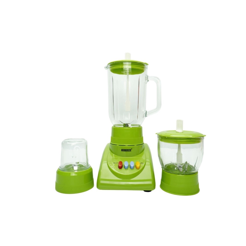 Máy xay sinh tố 3 cối Lorente LT2535, cối thủy tinh, công suất 300W-Bảo hành 12 tháng, màu ngẫu nhiên