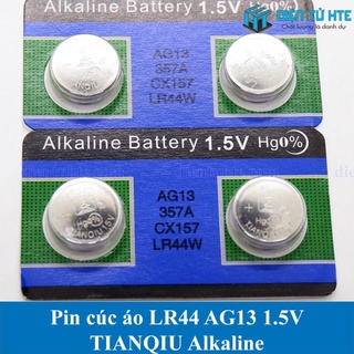 Pin cúc áo tianqiu ag13 lr44 357a 1.55v alkaline