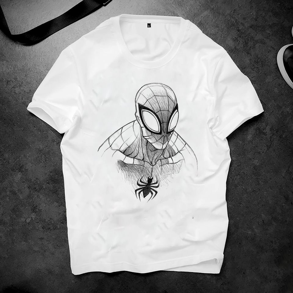 Áo thun unisex in phong cách độc lạ chất vải dày mịn 2019ts647