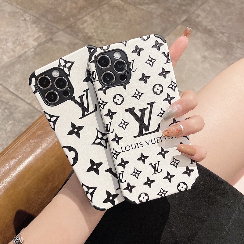 Ốp Điện Thoại Da Mềm Chống Sốc In Họa Tiết Sang Trọng Cho iPhone 14 13 12 11 Pro Max XS XR X 8 7 Plus + SE 2020