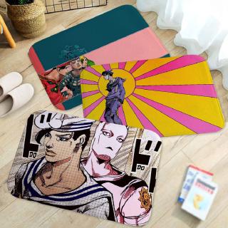 [H & L] Thảm Lót Sàn Mềm Chống Trượt In Hình Anime Jojo 'S Bizarre Adventure 40X60CM Cho Phòng Tắm