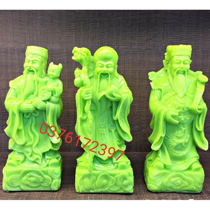 Bộ tam đa phước lộc thọ đá cao cấp 23cm | BigBuy360 - bigbuy360.vn