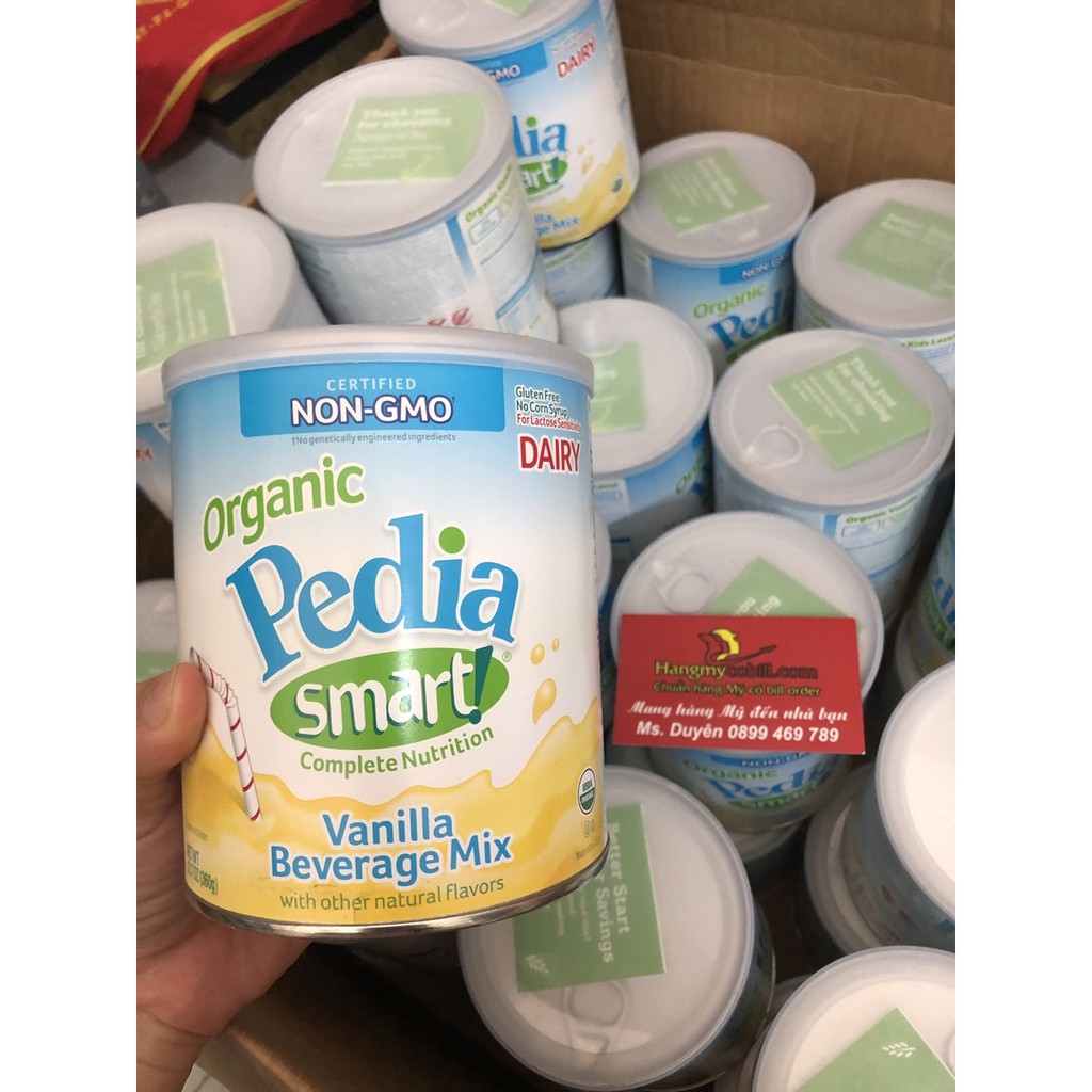 ( có bill nhập) SỮA PEDIA SMART ORGANIC 360g.