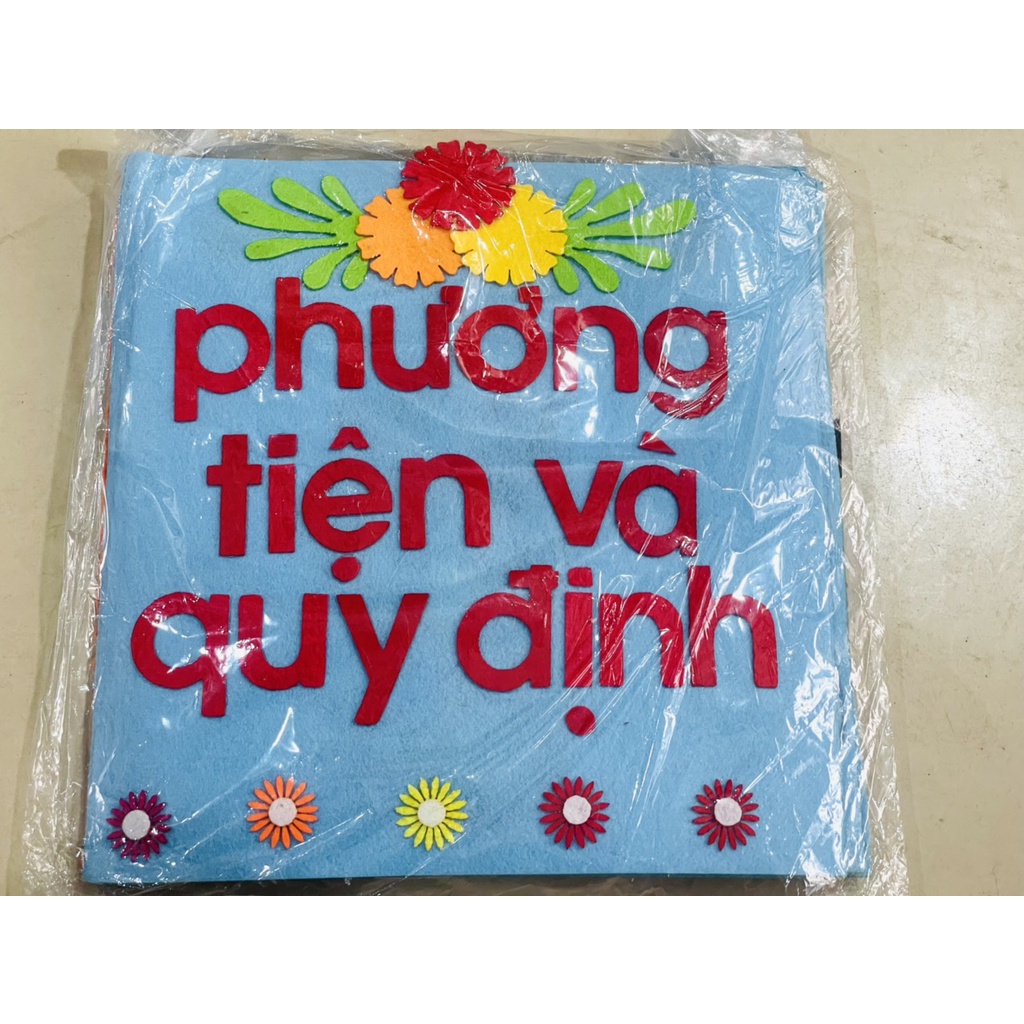 Sách vải theo 10 chủ đề mầm non - KPKH