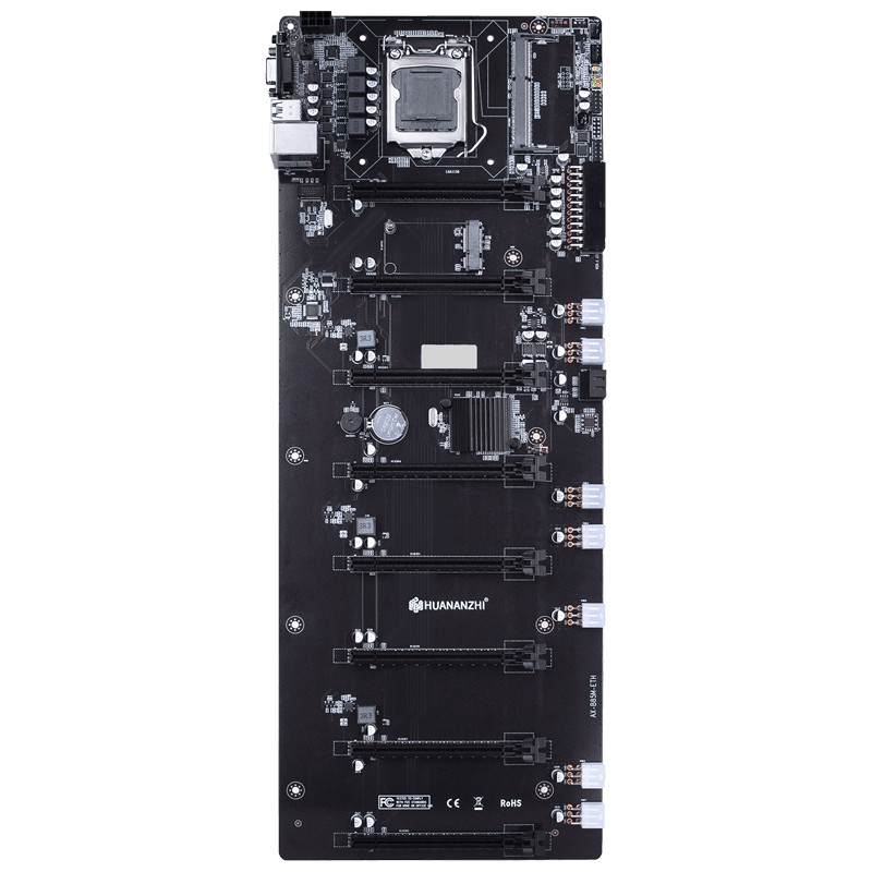 Mainboard HUANANZHI K8 Mining, B75. mainboard chuyên dụng cày ETH, ETC, RVN, BEAM, VVV