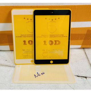 Kính cường lực 10D cho ipad Mini 1/2/3 Full màn hình viền màu