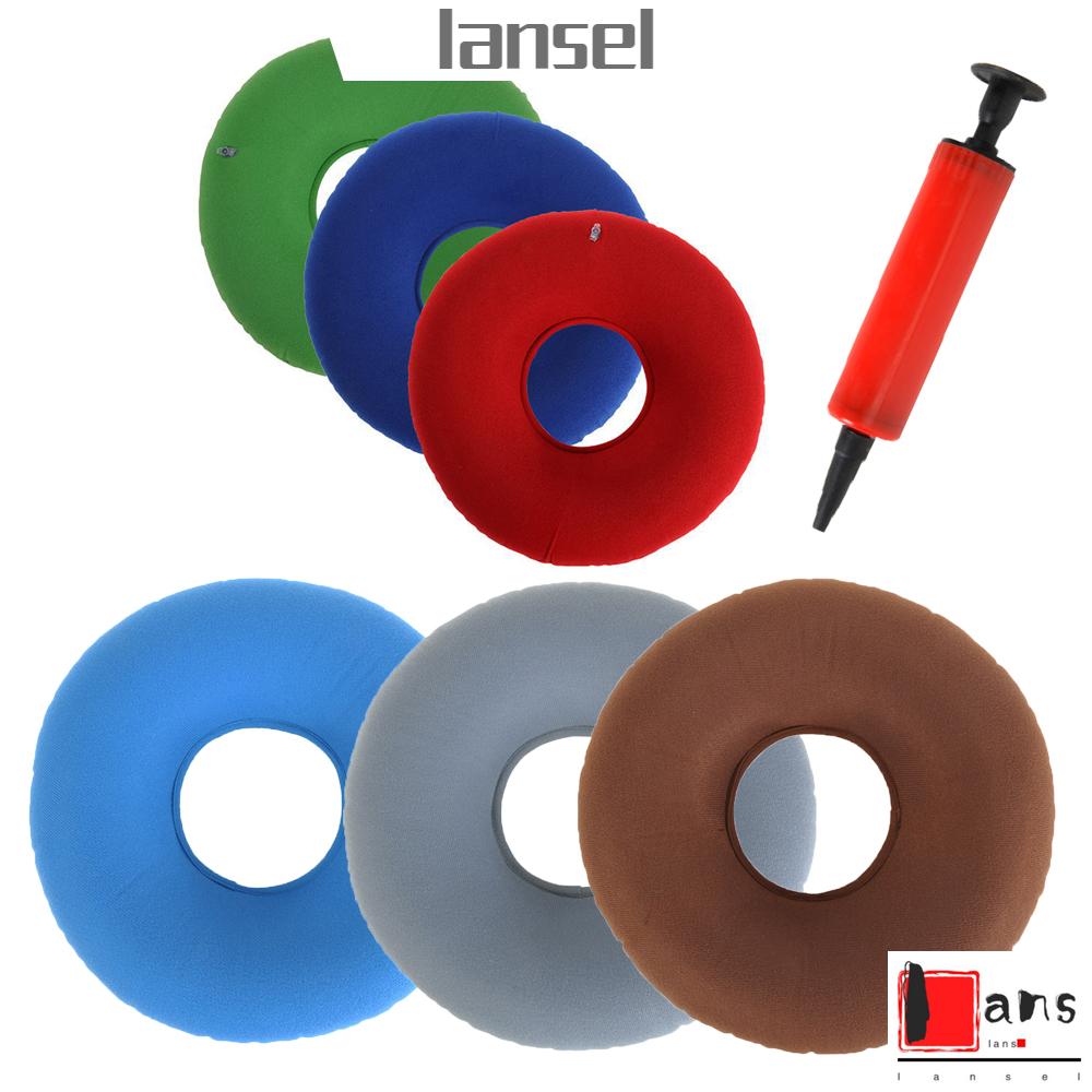 Gối đệm bơm hơi hỗ trợ giảm đau cho người bị trĩ