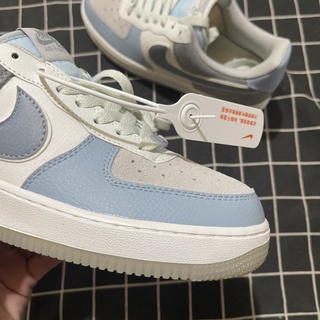 [FreeShip-Hàng Xịn] giày thể thao af1 xám xanh màu mới hàng cao cấp, Giầy Air force one Full phụ kiện