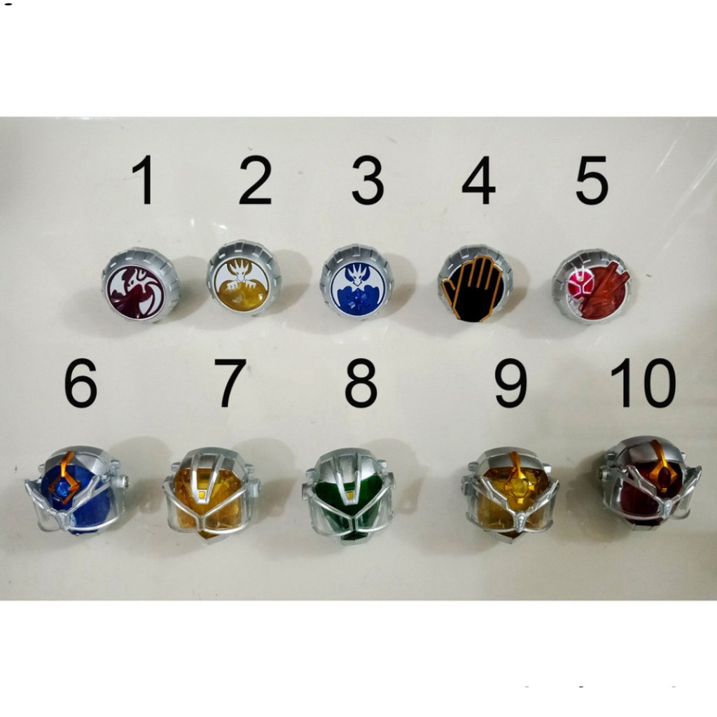 Đồ chơi DX Wizard ring các loại - Kamen Rider Wizard siêu nhân mặt nạ Wizard