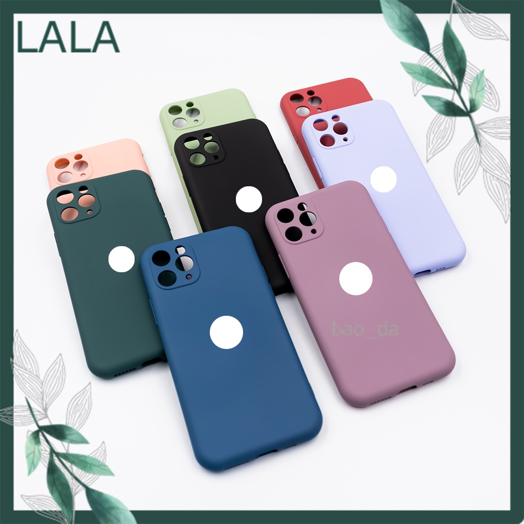 Ốp 11 / 11 Pro / 11 Pro max chống bẩn logo táo - FULL VIỀN - BẢO VỆ CAMERA