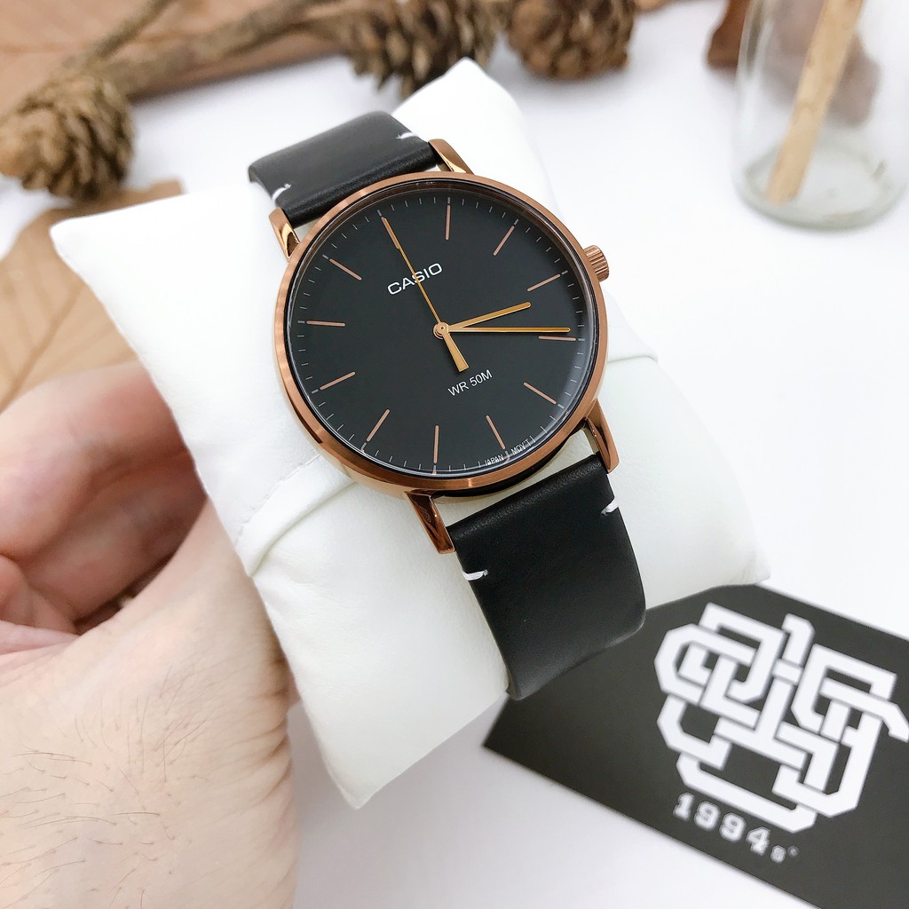 Đồng hồ nam Casio MTP-E171RL-1E / MTP-E171M-2E / MTP-E171L-5E, chống nước 50m, size 40mm, hàng chính hãng