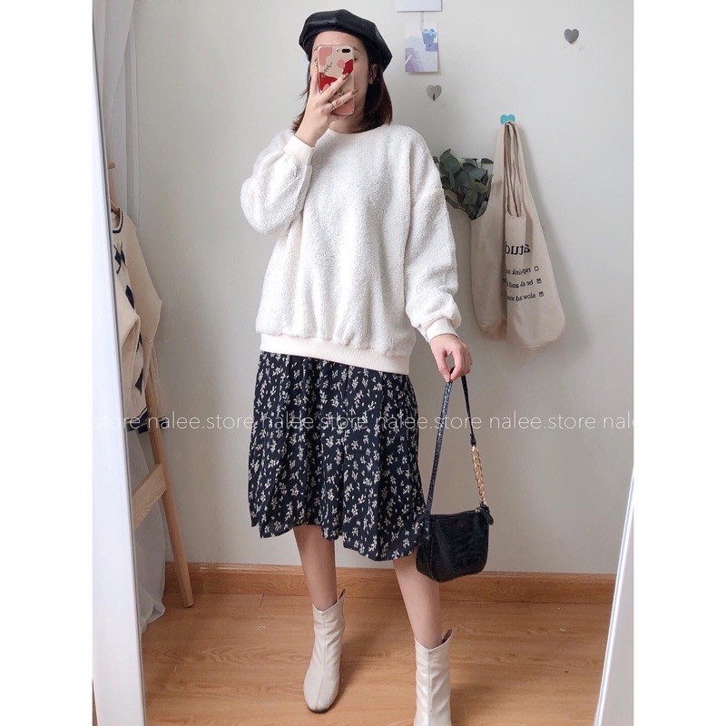 Áo lông cừu siêu ấm nhiều màu