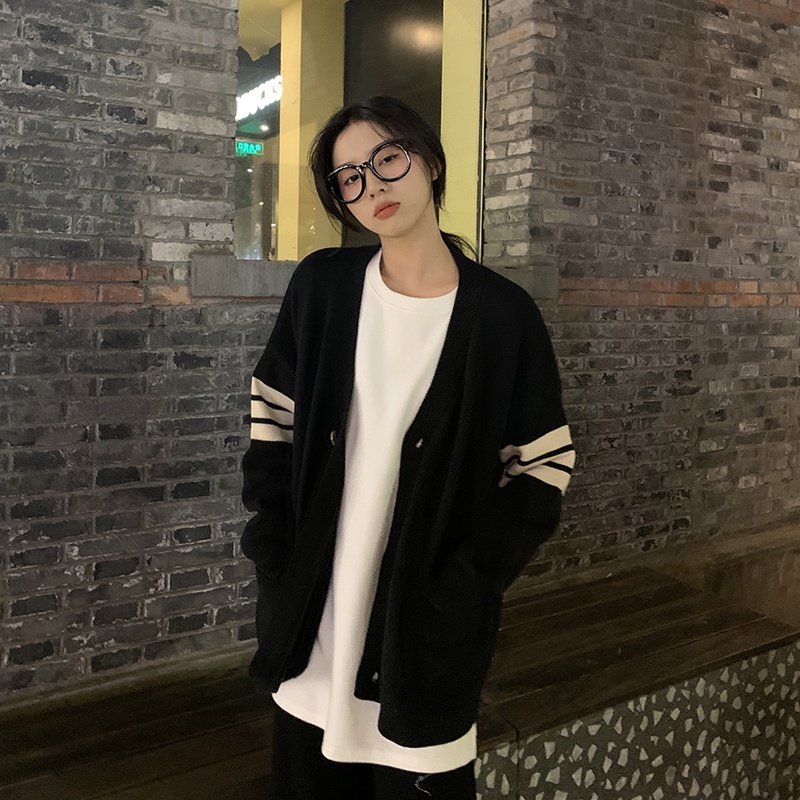 Áo Cardigan unisex phong cách Hàn Quốc