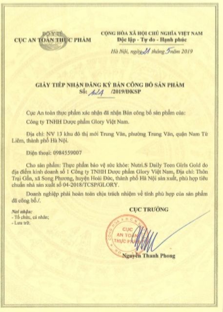 Tăng chiều cao bé trai và bé gái tuổi dậy thì NutriS Daily Gold