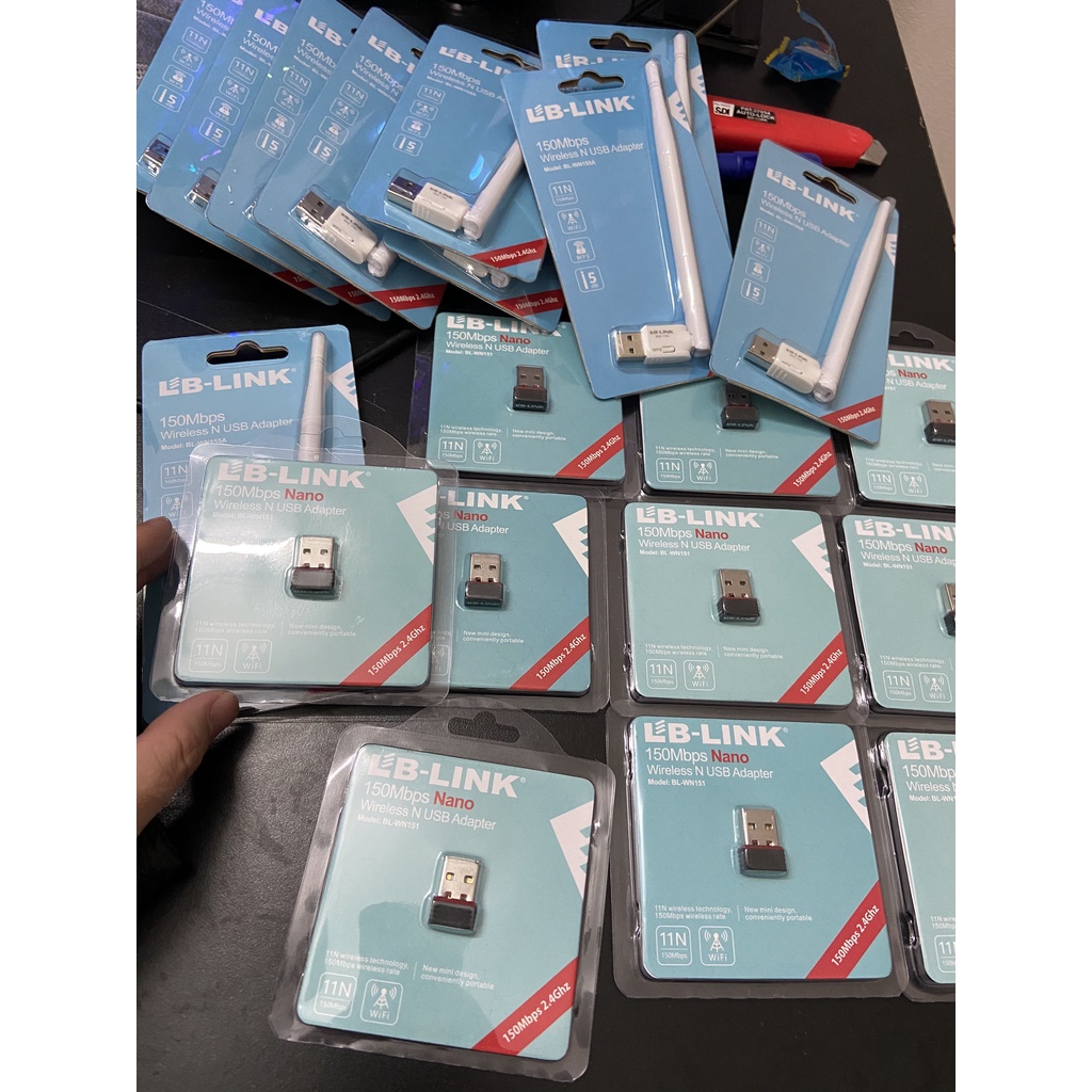 ❤️KeyyStore❤️ USB Wifi Bộ thu wifi LB-LINK BL-WN151 WN155A tốc độ 150Mb giá rẻ Thiết Bị Thu, USB bắt sóng wifi đa năng