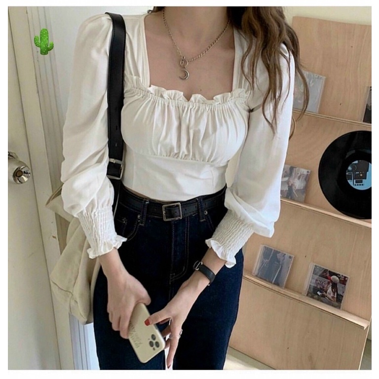 Áo kiểu nhún Loại 1