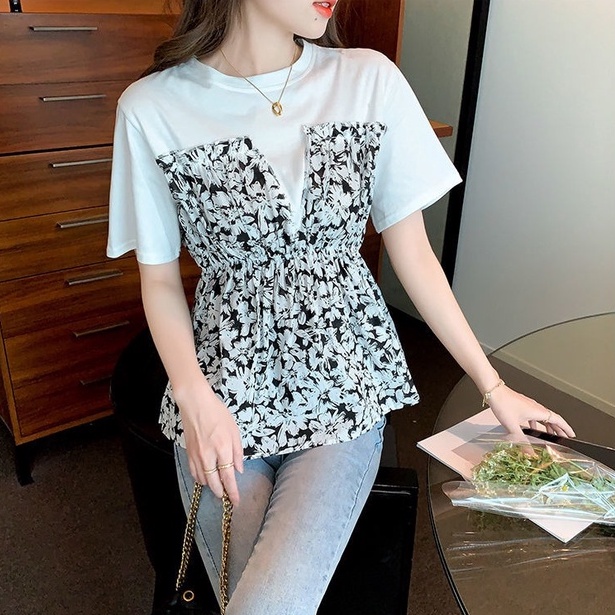 Áo Thun Chiffon Thiết Kế Mới Cao Cấp Thời Trang