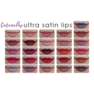 [THANH LÝ] Son kem COLOURPOP Ultra SATIN lip lipstick