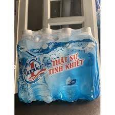 Combo 6 chai Nước Suối Tinh Khiết Đóng Chai Number One - No 1 Chai Nhựa 500ml