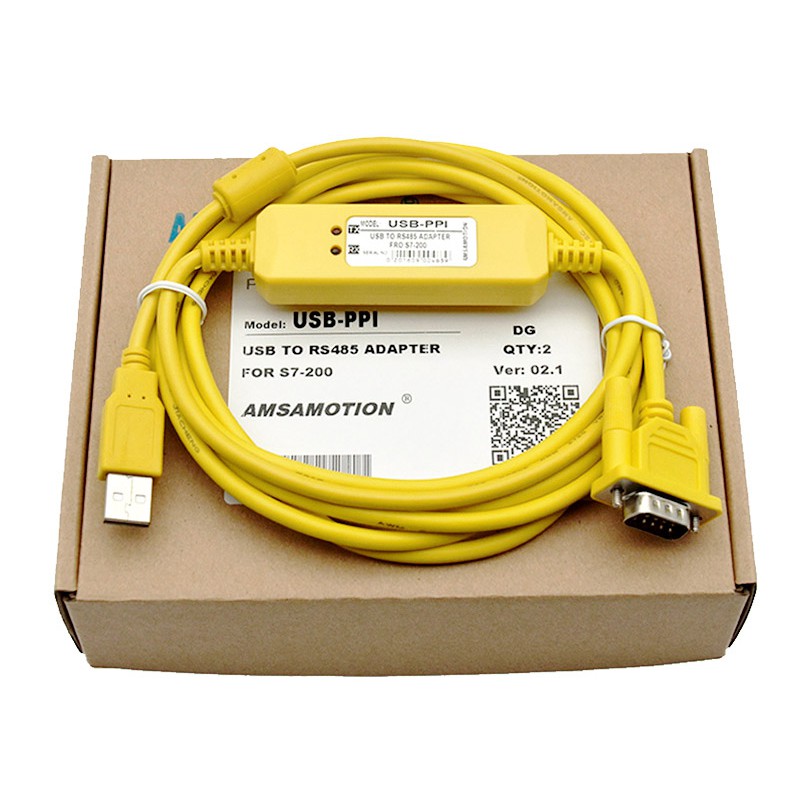 Cáp lập trình PLC Siemens S7 200 USB-PPI