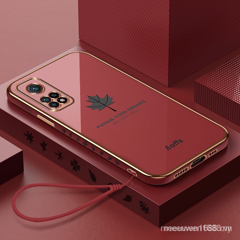 maple leaf for redmi 10t pro case mi 10t case pattern mobile phone case for soft case phone cover ca