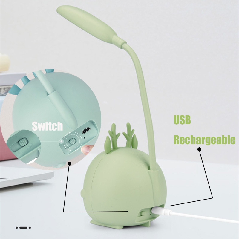 Đèn LED Để Bàn Tiết Kiệm Năng Lượng Hình Hoạt Hình Dễ Thương