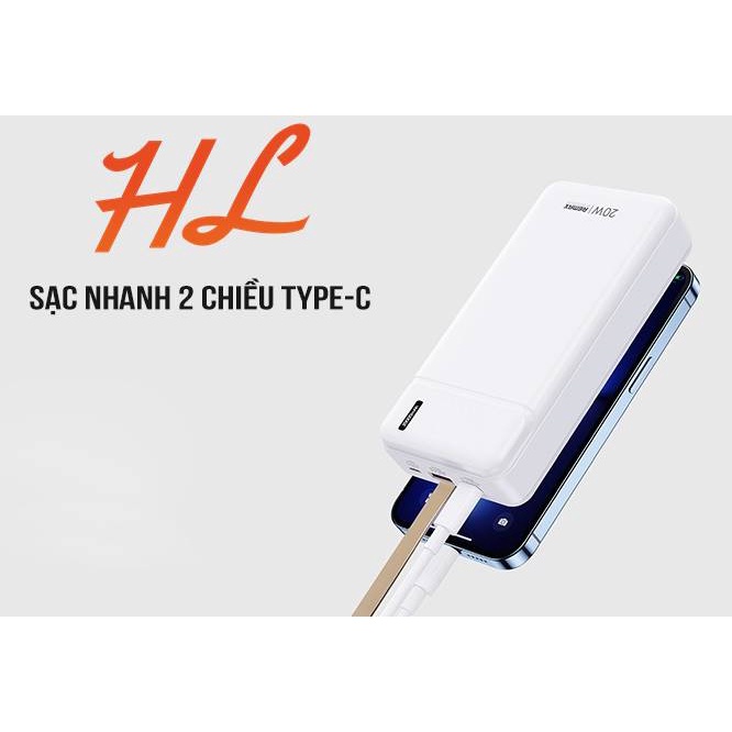 Pin Dự Phòng Sạc Nhanh Remax RPP-289 00000mAh - Sạc Nhanh QC 18W và PD20W - Hunglongpc