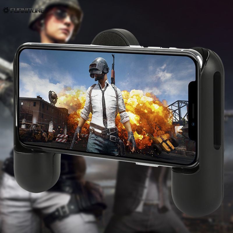 Mobile Tay Cầm Chơi Game Pubg L1 R1 Bằng Kim Loại Cho Iphone