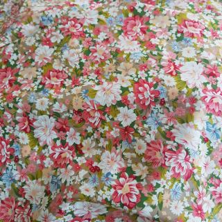 Vải thô hoa 100% cotton