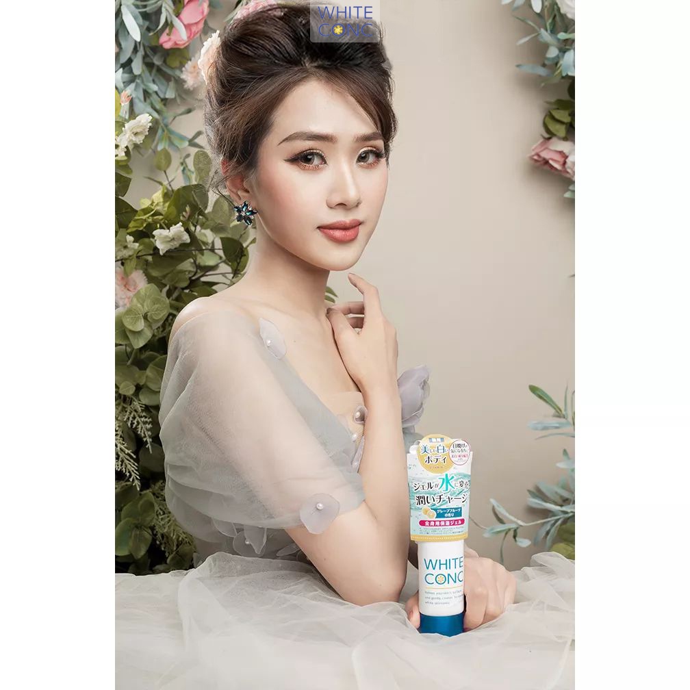 Kem dưỡng ẩm trắng da toàn thân ban đêm White ConC Watery Cream 90g xuất xứ Nhật Bản