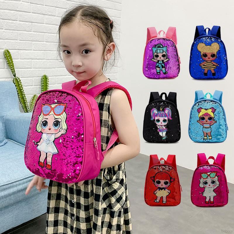 Balo đính hạt sequin ánh kim thời trang cho bé gái