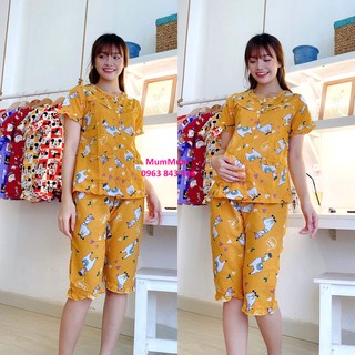 Bộ lửng kate thái mặc Bầu sau sinh.