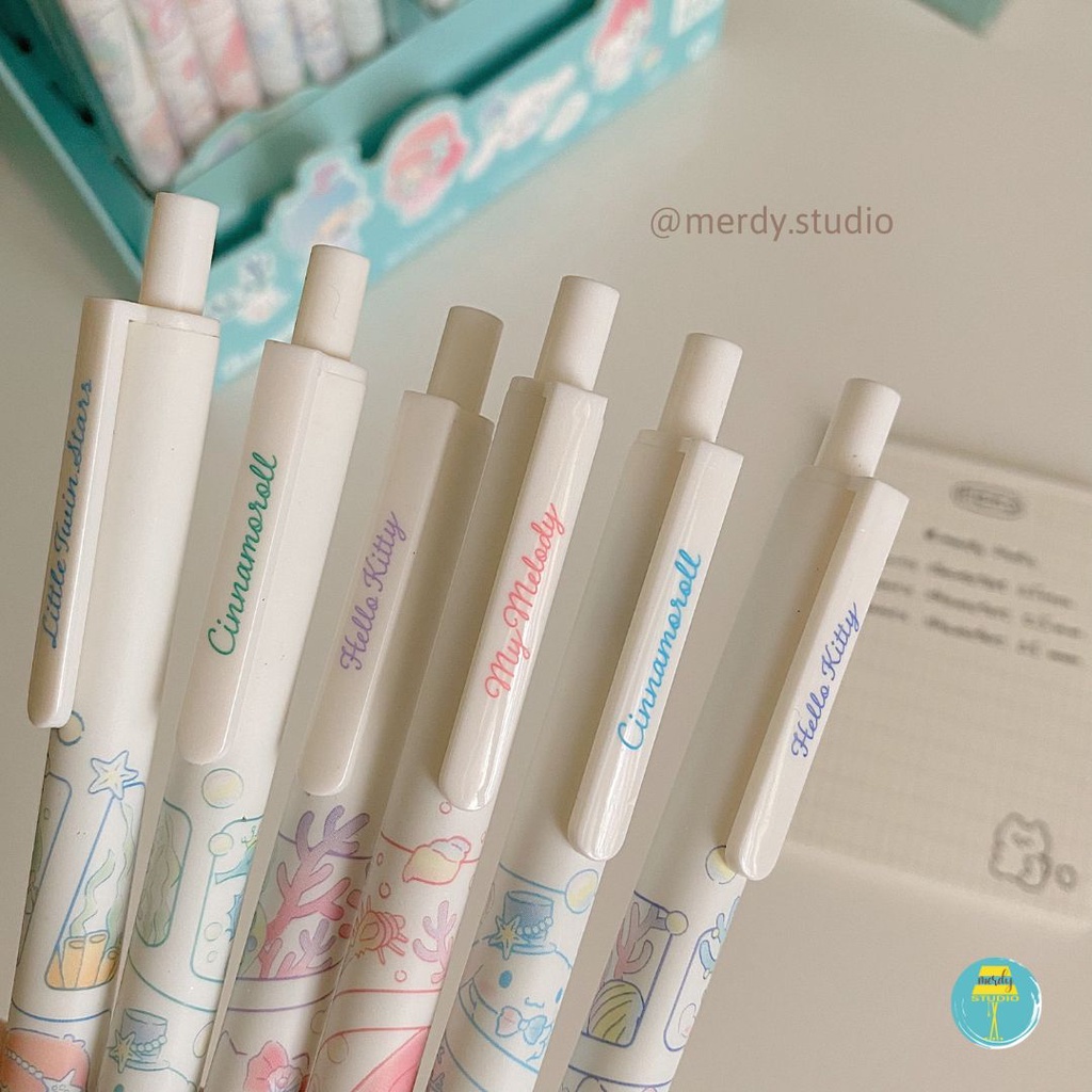 Bút mực đen GuangBo Sanrio Characters ngòi 0.5mm