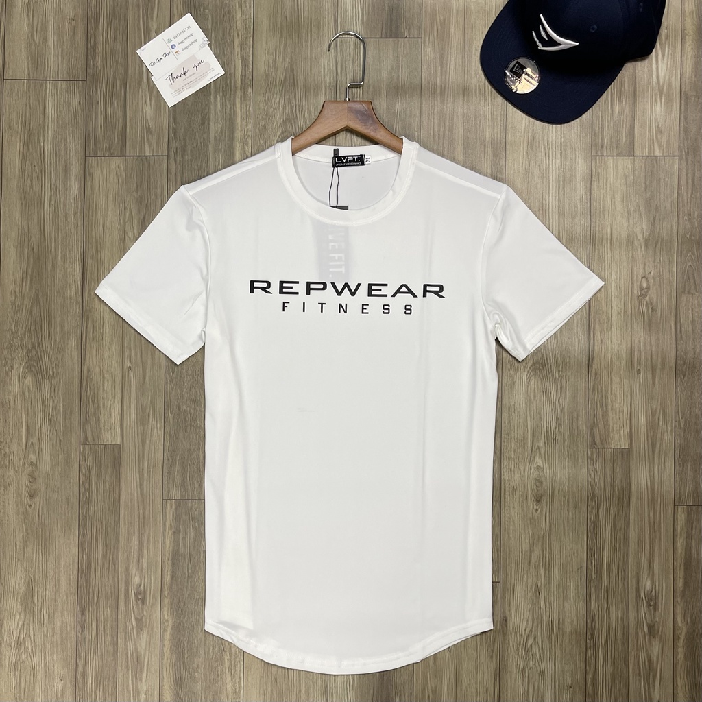 Áo thun nam tập gym DO GYM SHOP form ôm body, thun lạnh 4 chiều thoáng mát