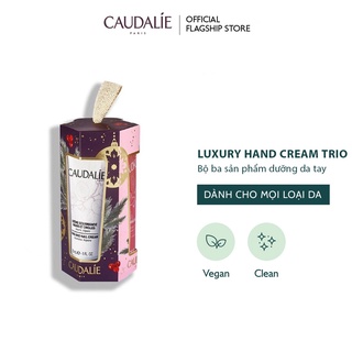 Bộ 3 kem dưỡng tay và móng cao cấp từ thiên nhiên Caudalie Luxury 90ml - Thương hiệu mỹ phẩm cao cấp từ Pháp
