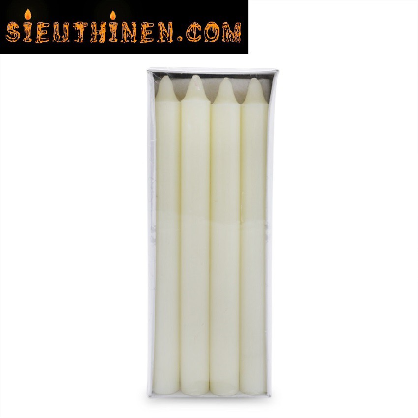 Hộp 12 cây nến thơm thẳng 25 cm 9 inch Quang Minh Candle FtraMart NQM0031 (Lựa chọn màu)