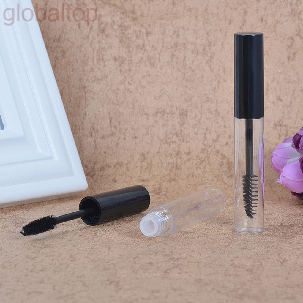 (Hàng Mới Về) Lọ Đựng Mascara 10ml Trong Suốt Có Nắp Đậy Tiện Dụng