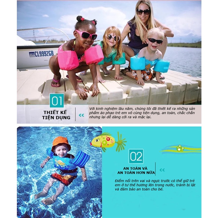 Phao bơi chống lật dành cho bé từ 12-30kg STORE HERA PB03