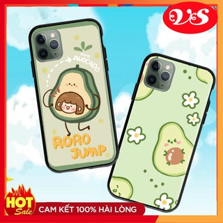 [ Hot Trend ] Ốp lưng iPhone 12 Pro Max / 12 Pro / 12 / 11 Pro Max / 11 Pro / 11 / XS Max hình Trái Bơ Xanh Kute