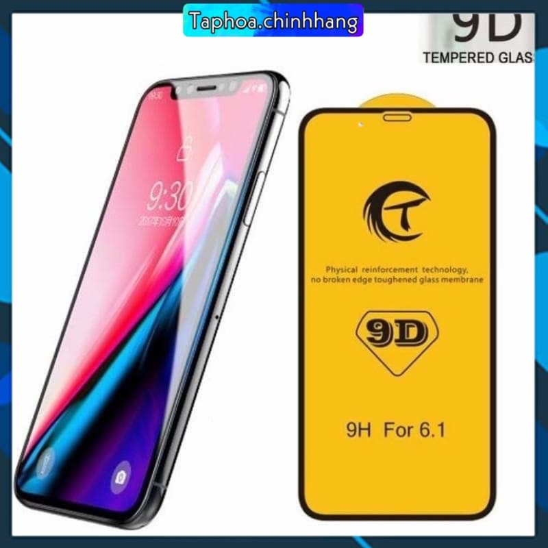 [RẺ VÔ ĐỊCH] CƯỜNG LỰC 9D FULL MÀN CÁC DÒNG IPHONE 6 ĐẾN 14PROMAX