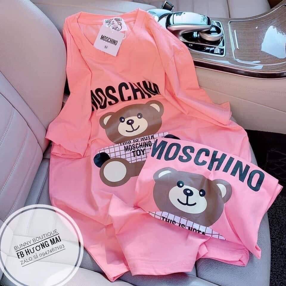 áo phông nữ, áo phông rộng moschino - Hàng cao cấp, chất đẹp, ảnh thật