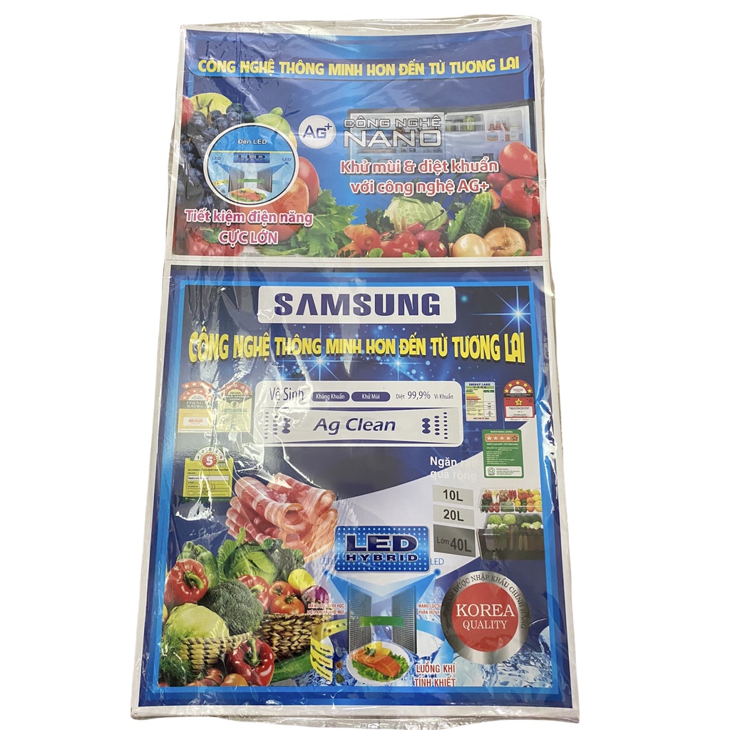 Tem dán tủ lạnh Samsung chất lượng nhiều mẫu