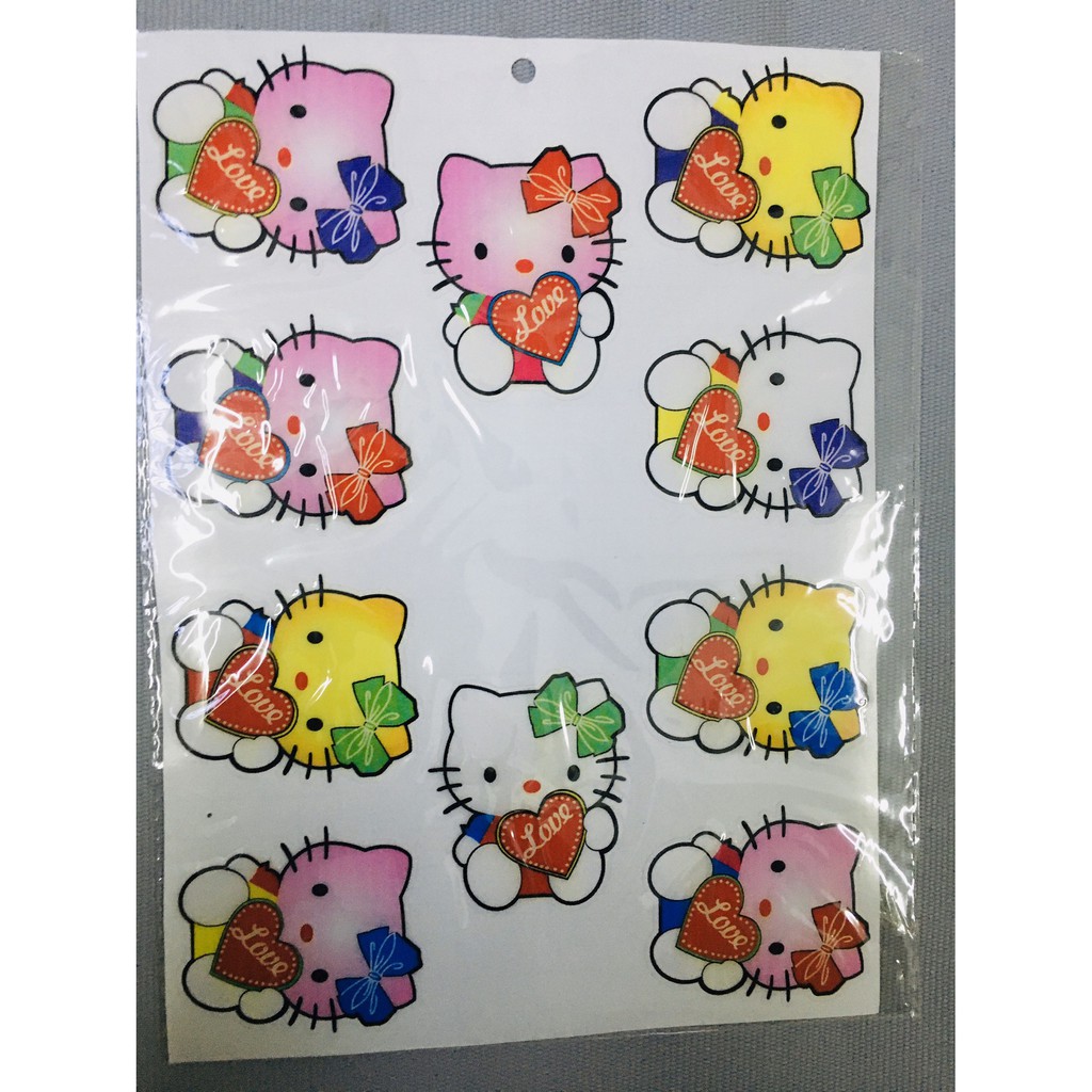 [MÈO YÊU THƯƠNG] Trọn bộ 10 tem dán xe máy hình MÈO, tem dán xe máy hình MÈO SIÊU CUTE phũ lớp nhựa dẻo